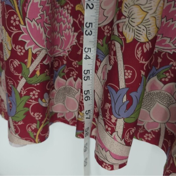 BlackMilk Cray High Neck Maxi Dress  Peonies Slinky Cap Sleeve Art To Wear - Picture 14 of 14